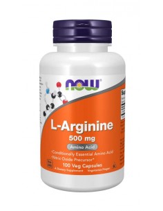 NOW L-Arginine 500 mg 100 caps