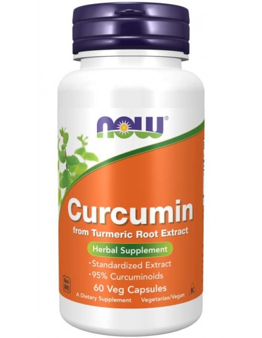 NOW Foods Curcumin  Extract 60 Vcaps