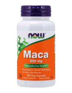 NOW MACA 500mg 100 Vcaps