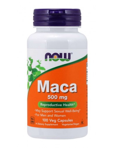 NOW MACA 500mg 100 Vcaps