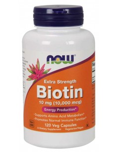 NOW Biotin 10 mg 120 caps