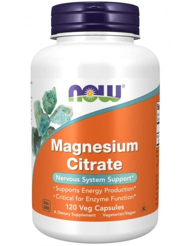 Now Foods Magnesium Citrate 120Caps