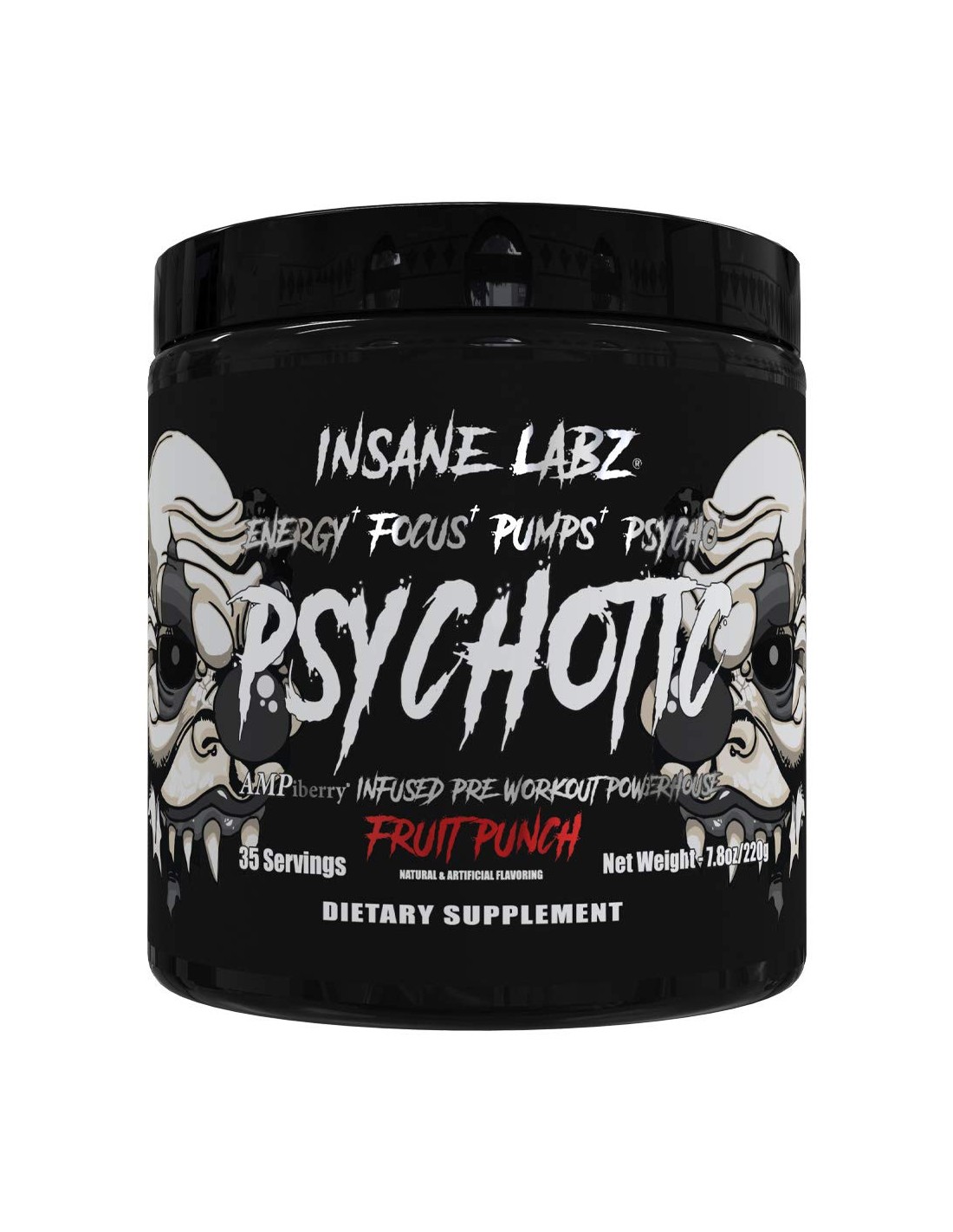 5 Day Psychotic Black Pre Workout for Fat Body
