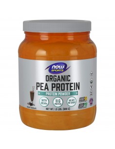 Now Sports Organic Pea Protein - 680 G (Creamy Chocolate)