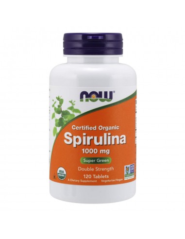 Now Foods Spirulina 1000 mg Organic –...