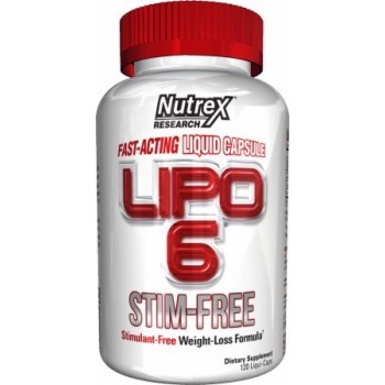 Nutrex: Lipo-6 STIM-FREE (Two Bottle)